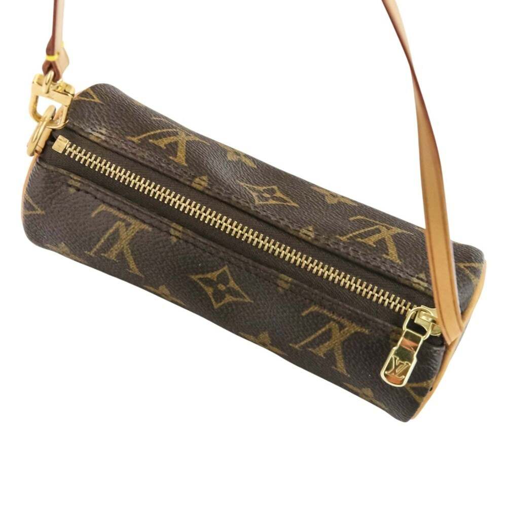 LOUIS VUITTON Authentic Brown Monogram Papillon 30 Pouch - Picture 16 of 16